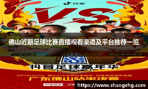 佛山近期足球比赛直播观看渠道及平台推荐一览